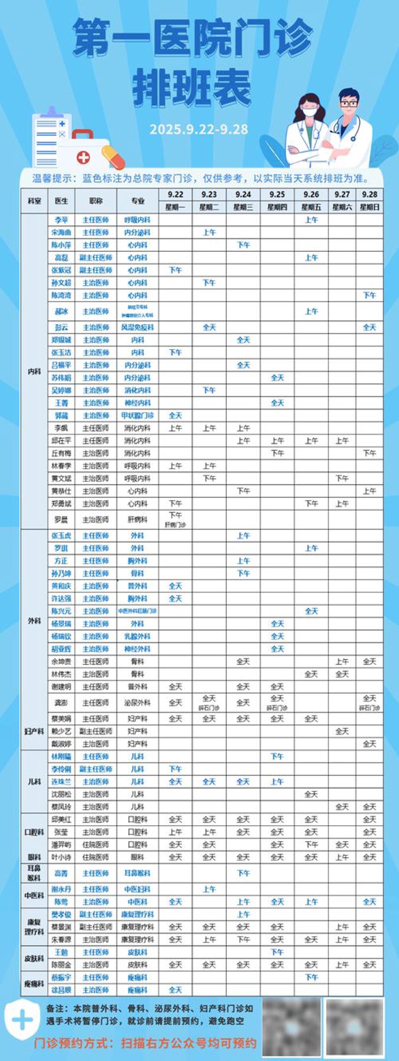 内科门诊